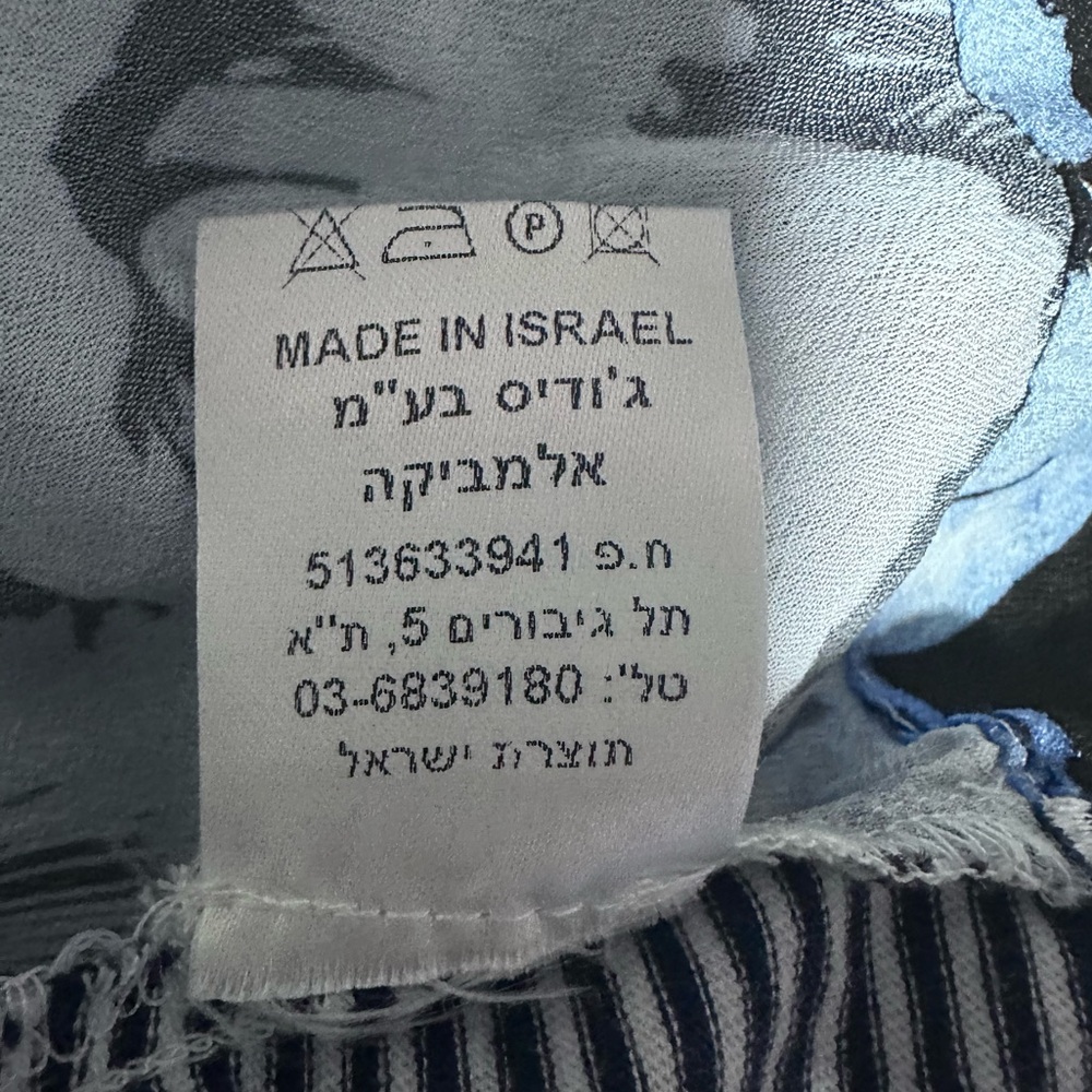Alembika Mixed Media Blouse [M23] - Picture 7 of 7